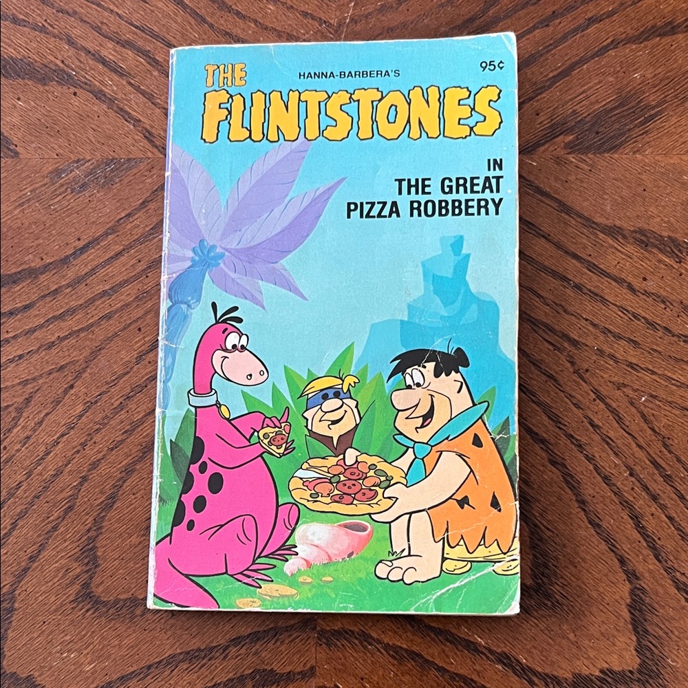 The Flintstones kids book | The Great Pizza Robbery | 1978